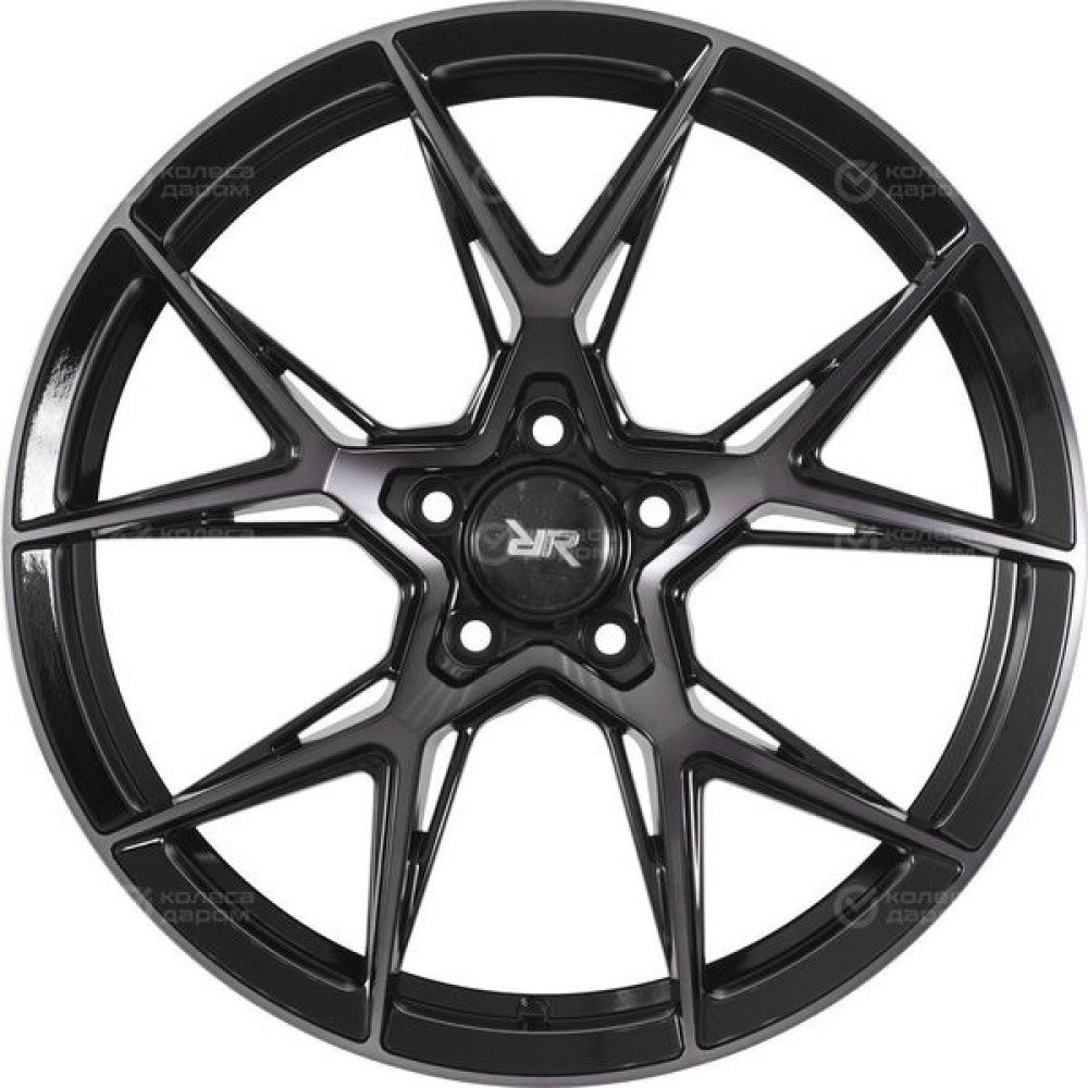 Колесный диск Race Ready CSSYA5636 9.5xR22 5x108 ET35 DIA63.4 черный глянец с проточкой, затемненный лак