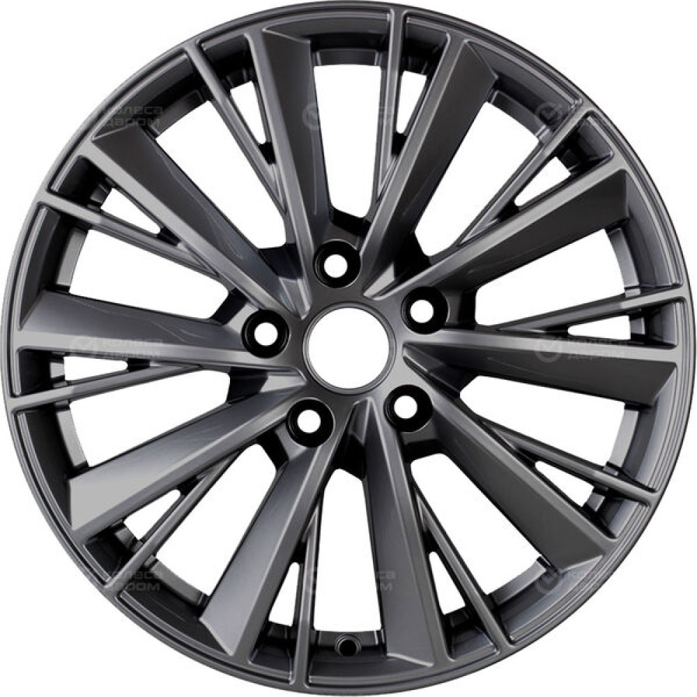 Колесный диск Carwel Кивиристи 7xR17 5x114.3 ET45 DIA66.1 серый матовый
