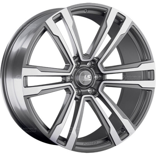 Колесный диск LS Forged FG11 9xR22 6x139.7 ET45 DIA95.1 темно-серый матовый