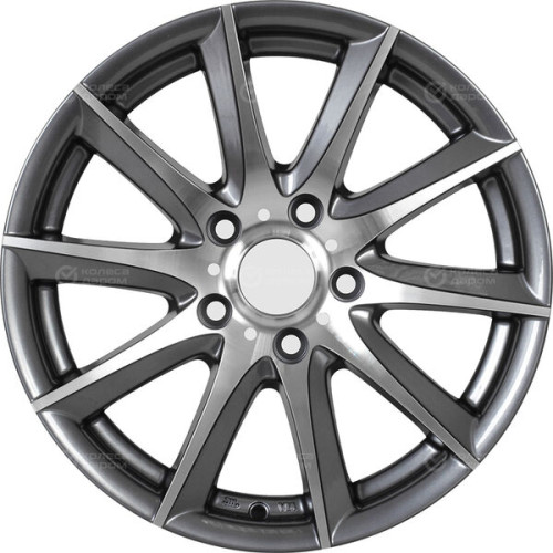 Колесный диск Replay CHR25 7xR17 5x108 ET33 DIA60.1 насыщенный темно-серый полностью полированный