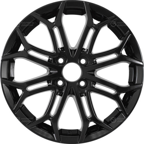 Колесный диск RST R126 6xR16 4x100 ET49 DIA54.1 черный глянцевый