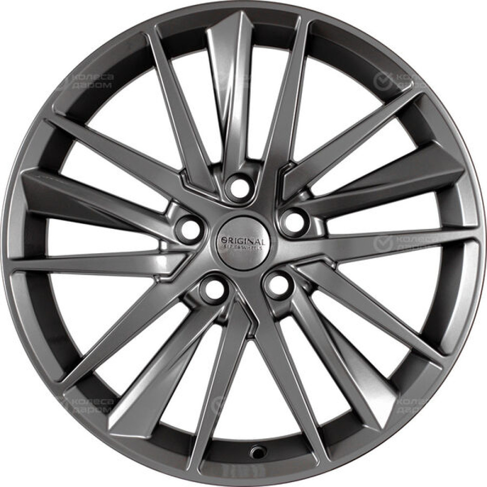 Колесный диск СКАД KL-353 8xR18 5x114.3 ET40 DIA60.1 темно-серый цвет с перламутровыми оттенками