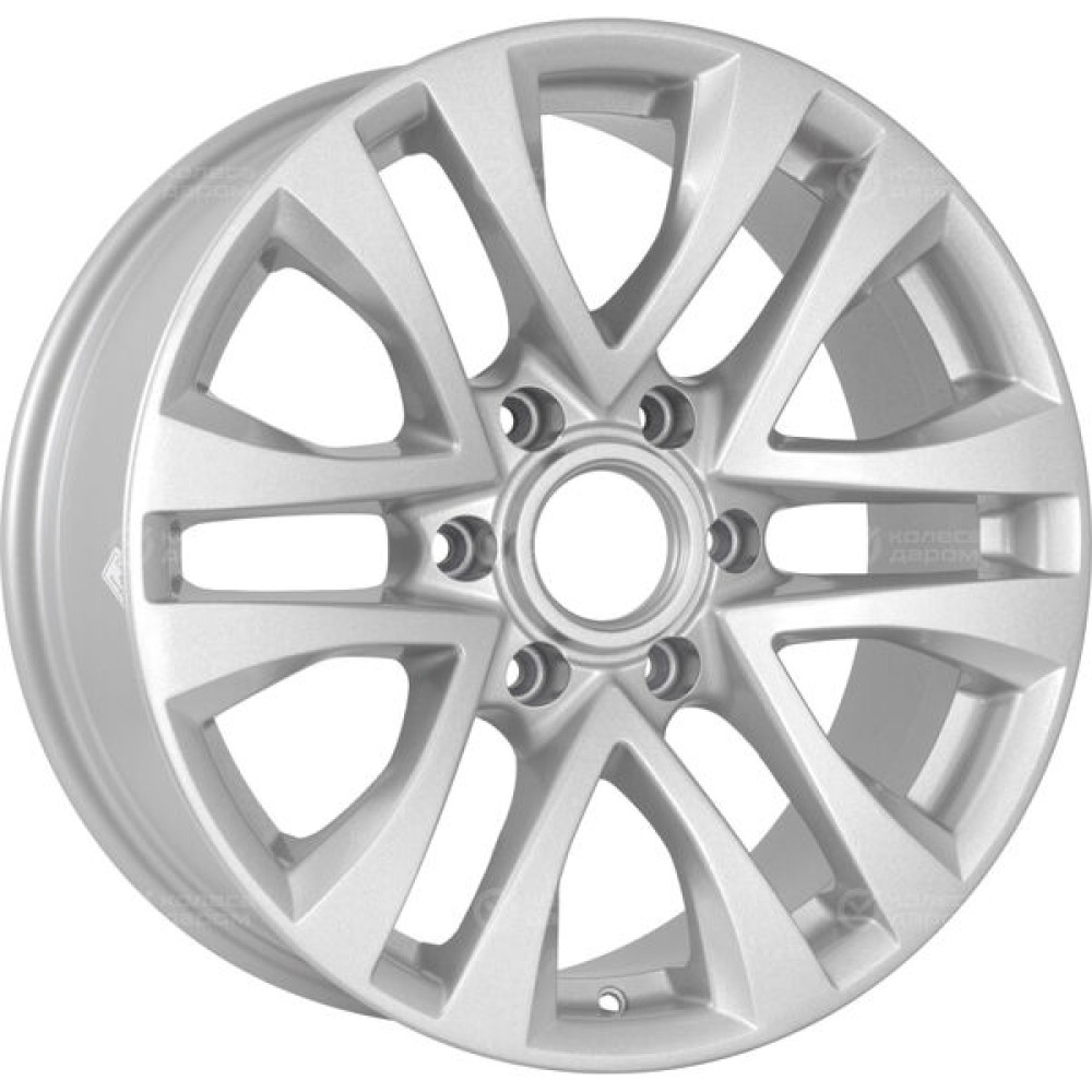 Колесный диск NEO 832 7.5xR18 6x139.7 ET25 DIA106.1 серебристый