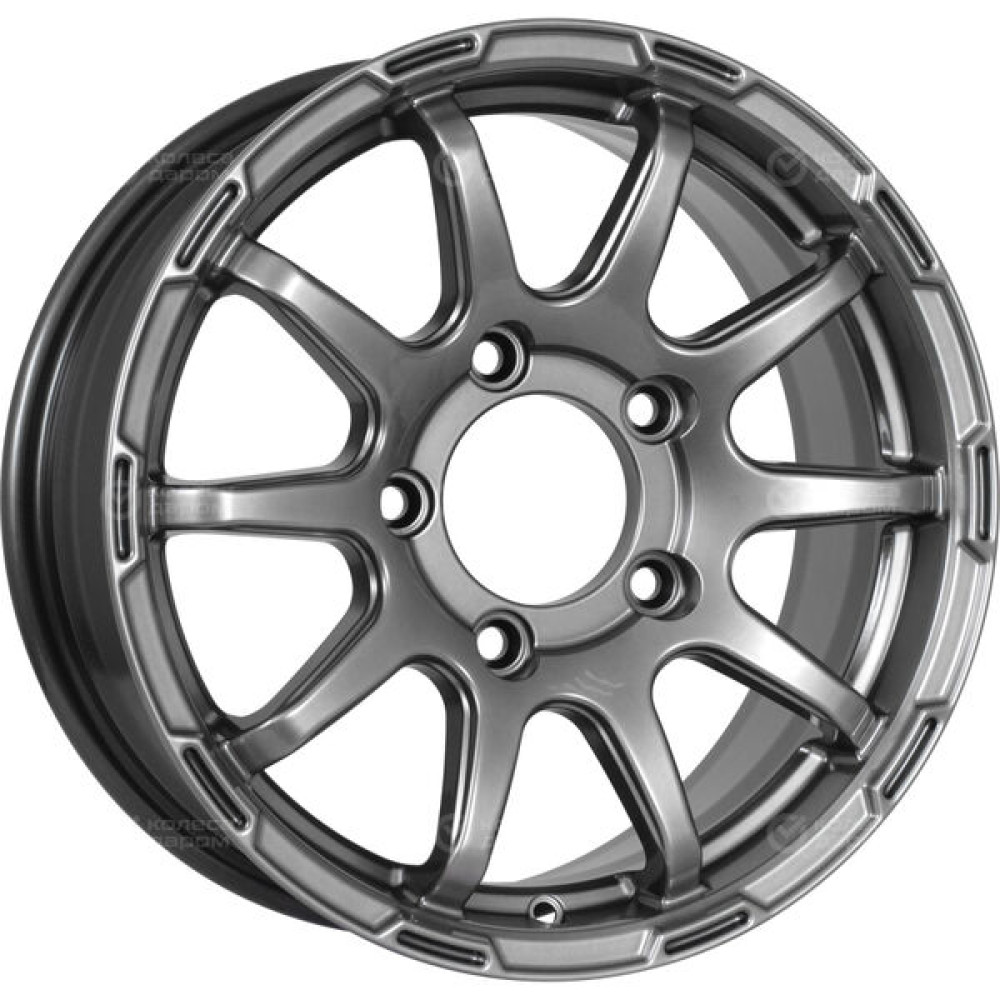 Колесный диск KDW KD1660(КС1113-00) 6.5xR16 5x139.7 ET40 DIA98.1 темно-серый