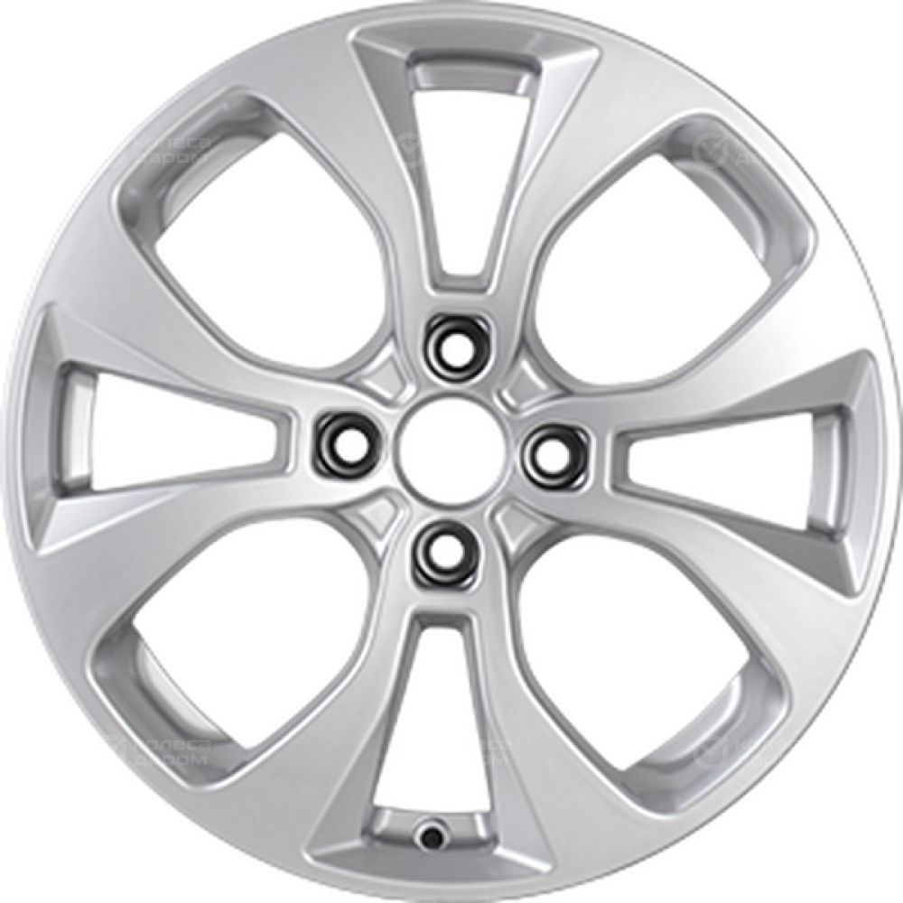 Колесный диск СКАД KL-296 6xR16 4x100 ET40 DIA60.1 серебристый