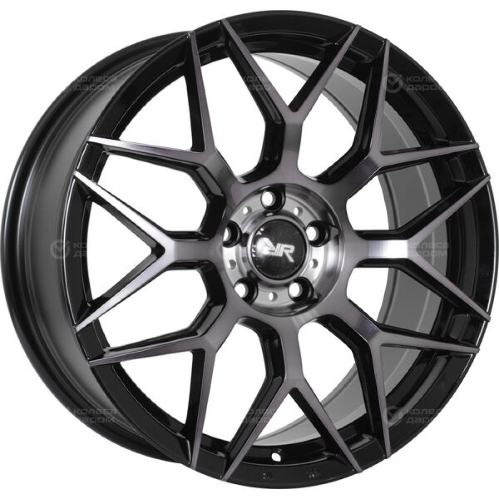 Колесный диск Race Ready CSS3940 8xR18 5x108 ET45 DIA60.1 черный глянец с проточкой, затемненный лак