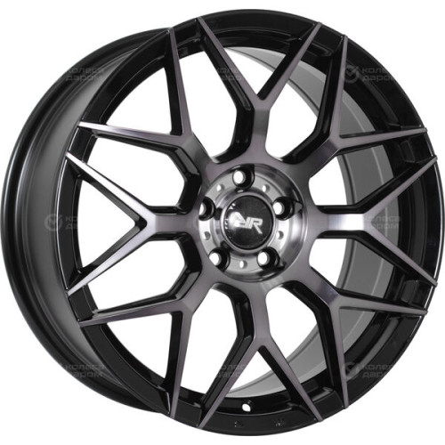 Колесный диск Race Ready CSS3940 8xR18 5x108 ET45 DIA60.1 черный глянец с проточкой, затемненный лак