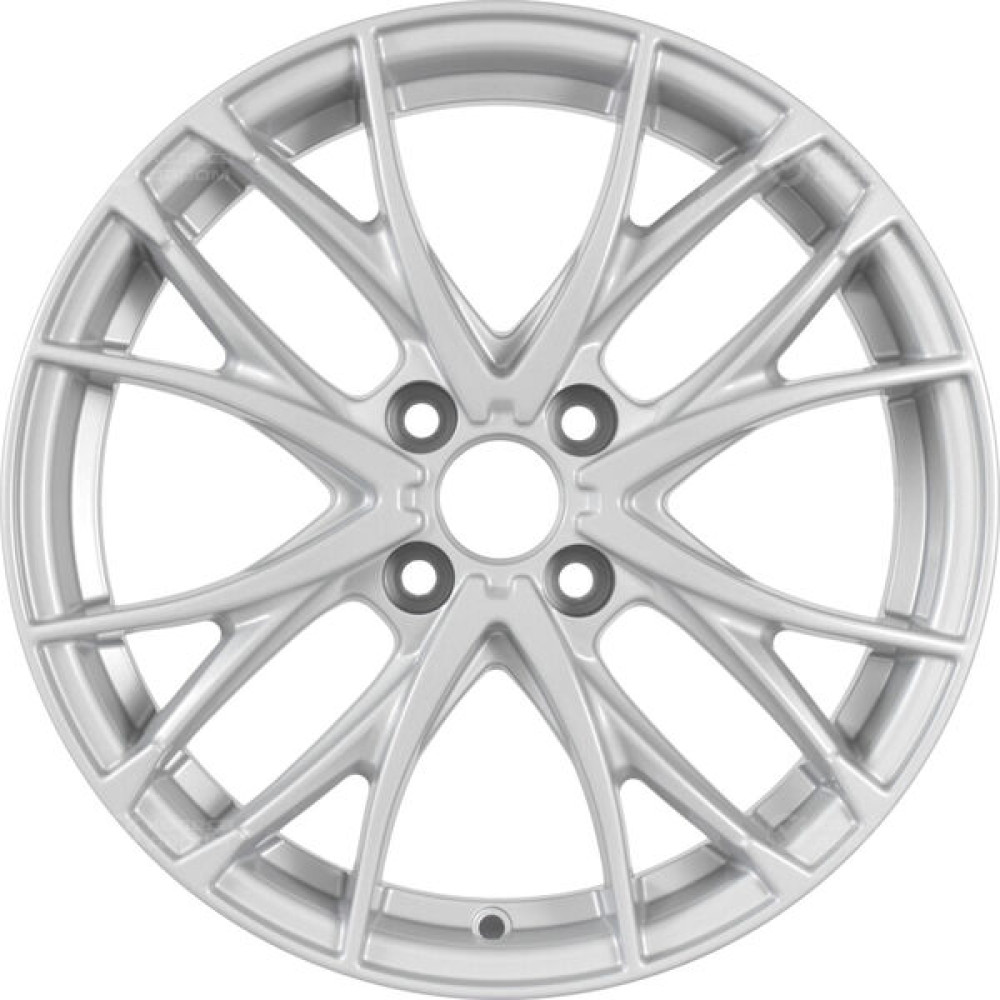 Колесный диск WUP Up111 6xR16 4x100 ET41 DIA60.1 глянцевый серебристый