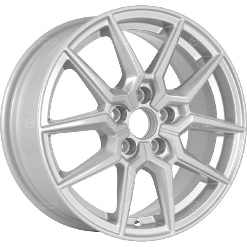 Колесный диск WUP Up117 6.5xR15 5x112 ET43 DIA57.1 глянцевый серебристый