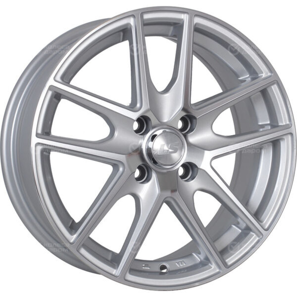 Колесный диск LS LS 771 7.5xR17 5x114.3 ET45 DIA73.1 серебристый полированный