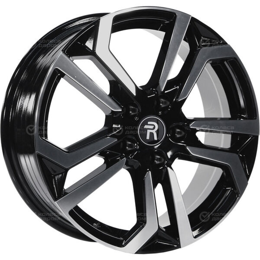 Колесный диск Replay HND274 7xR17 5x114.3 ET47 DIA67.1 черный полностью полированный