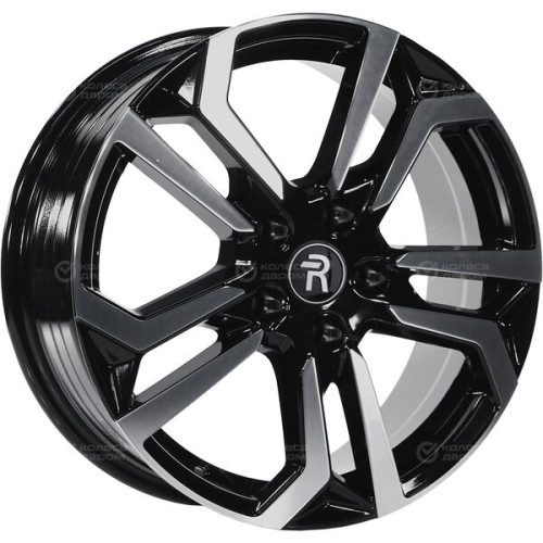 Колесный диск Replay HND274 7xR17 5x114.3 ET47 DIA67.1 черный полностью полированный