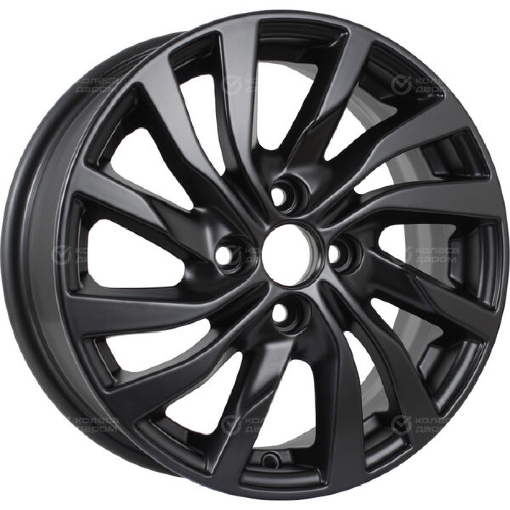 Колесный диск KDW KD1546 (ZV 15_Logan II) 6xR15 4x100 ET40 DIA60.1 черный матовый
