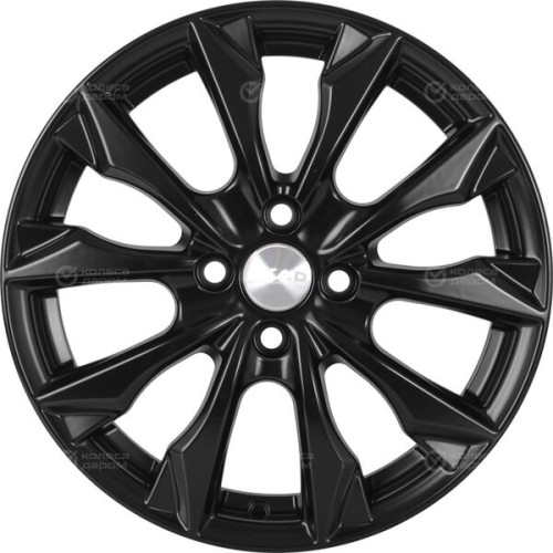 Колесный диск СКАД Нагоя 6xR16 5x110 ET45 DIA63.35 черный матовый
