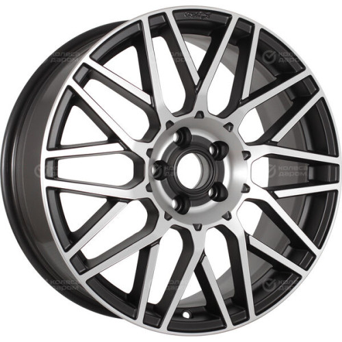 Колесный диск X-trike X133 7.5xR18 5x114.3 ET45 DIA67.1 черный матовый с полированной лицевой частью