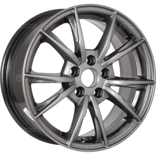 Колесный диск iFree Сион 6.5xR15 5x112 ET43 DIA57.1 насыщенный тёмно-серебристый