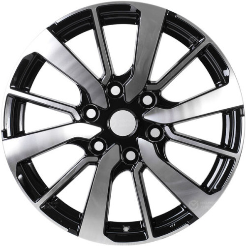 Колесный диск Replay MI138 7.5xR18 6x139.7 ET46 DIA67.1 черный полностью полированный