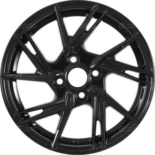 Колесный диск WUP Up115 6.5xR15 5x100 ET38 DIA57.1 черный глянцевый