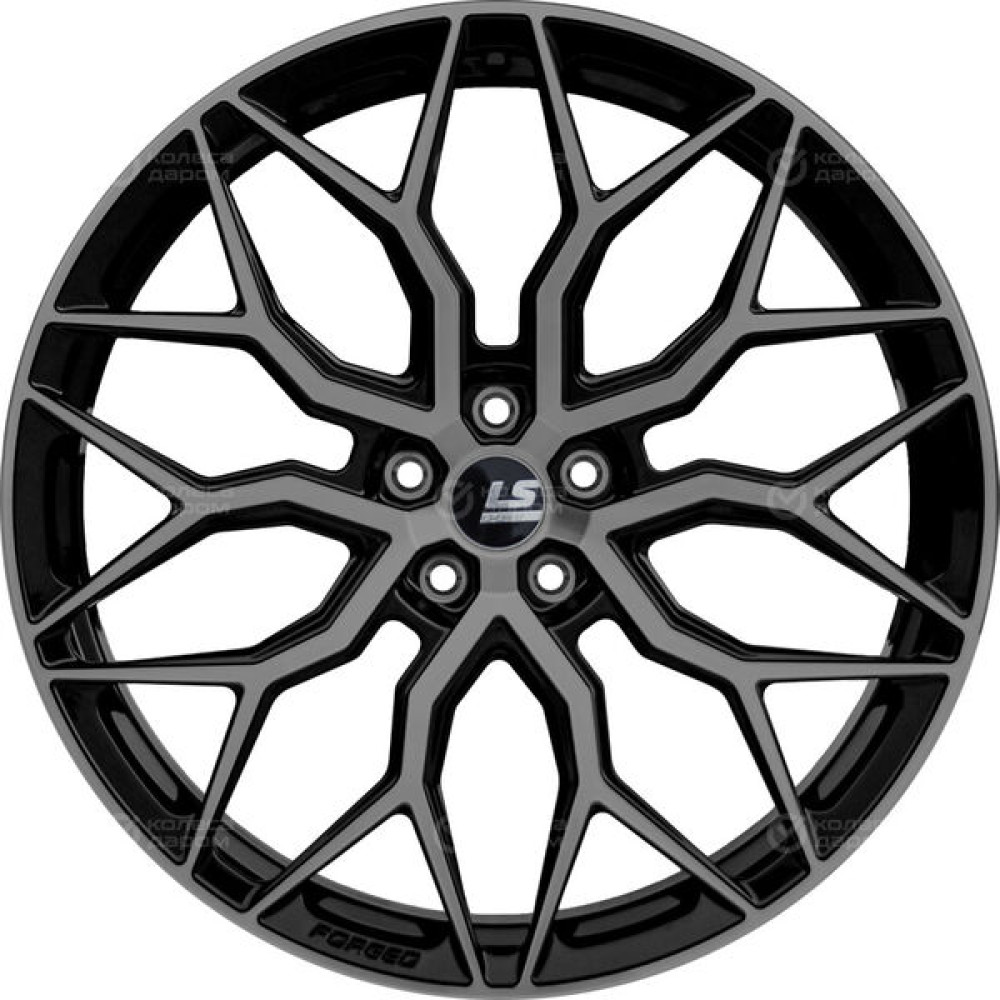 Колесный диск LS Forged LS FG13 8xR18 5x114.3 ET45 DIA67.1 черный