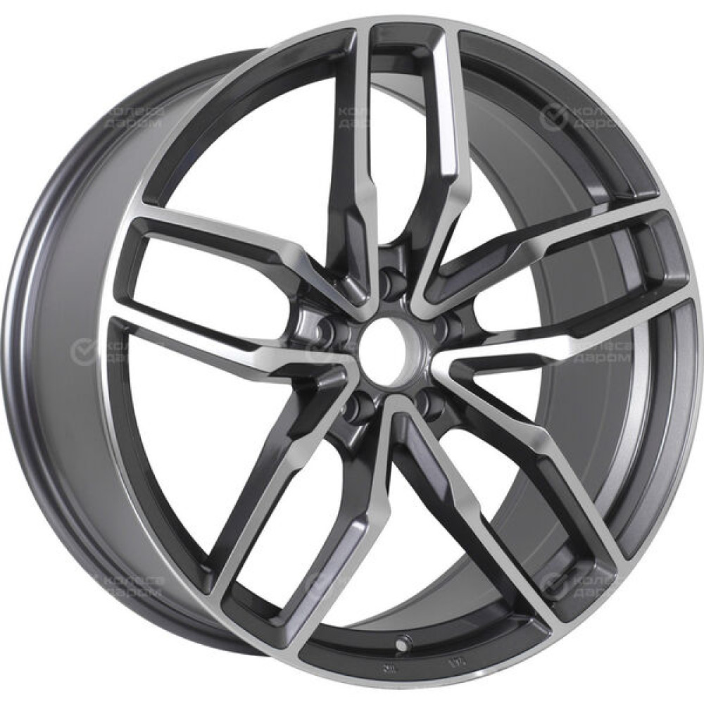 Колесный диск Replay HND191 8xR18 5x114.3 ET46 DIA67.1 насыщенный темно-серый полностью полированный