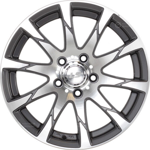 Колесный диск LS LS 233 7.5xR17 5x112 ET40 DIA73.1 насыщенный темно-серый полностью полированный