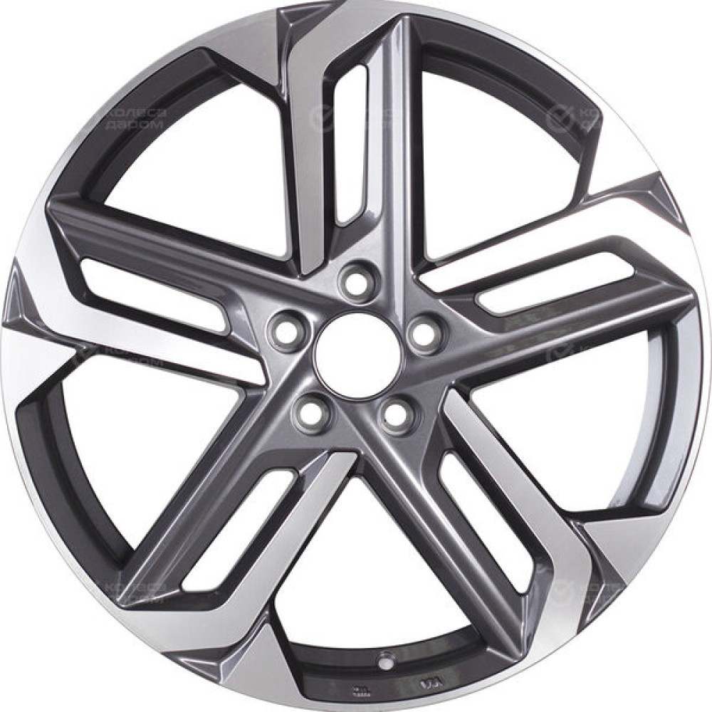 Колесный диск Replay TY368 7.5xR19 5x114.3 ET40 DIA60.1 насыщенный темно-серый полностью полированный