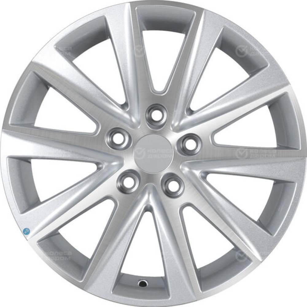 Колесный диск Replay MR167 7xR17 5x112 ET48.5 DIA66.6 серебристый полированный