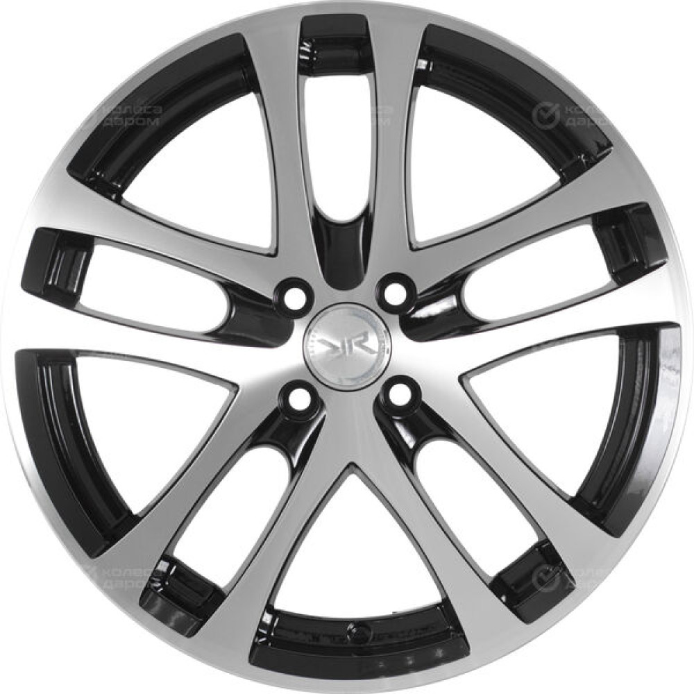 Колесный диск Race Ready CSS266 7.5xR17 4x98 ET28 DIA58.6 черный глянцевый с проточкой