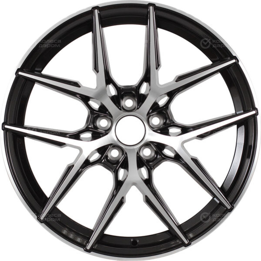 Колесный диск Lizardo XH486 8xR18 5x108 ET33 DIA60.1 черный глянец с полировкой