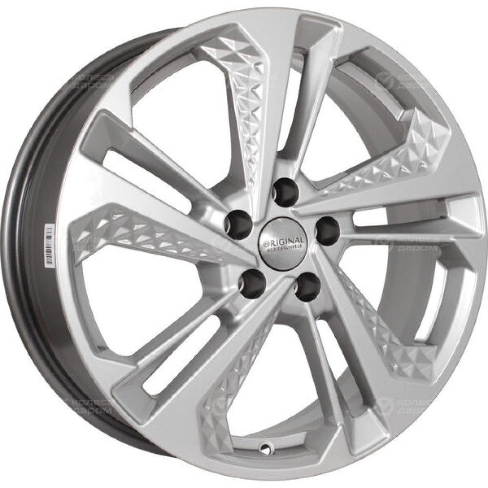 Колесный диск СКАД KL-1069 7xR18 5x108 ET33 DIA60.1 (уценка) серебристый