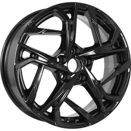 Колесный диск Carwel Цаган 1716 7xR17 5x110 ET40 DIA67.1 чёрный