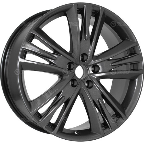 Колесный диск КиК Атлас 8.5xR20 5x114.3 ET45 DIA67.1 насыщенный темно-серый полностью полированный