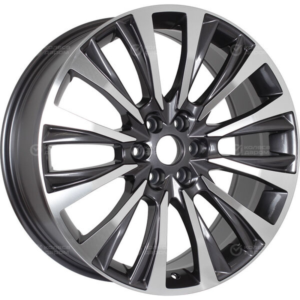 Колесный диск Replay TA14 7.5xR18 6x139.7 ET36 DIA100.1 насыщенный темно-серый полностью полированный