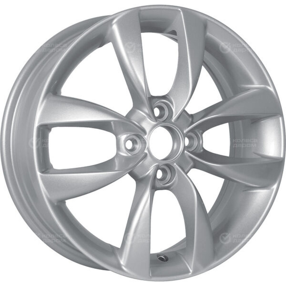 Колесный диск Replay NS113 6xR16 4x100 ET45 DIA60.1 серебристый