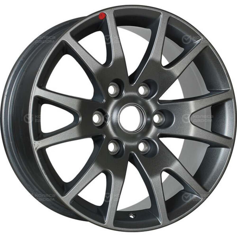 Колесный диск Replay MI38 7.5xR17 6x139.7 ET38 DIA67.1 насыщенный темно-серый