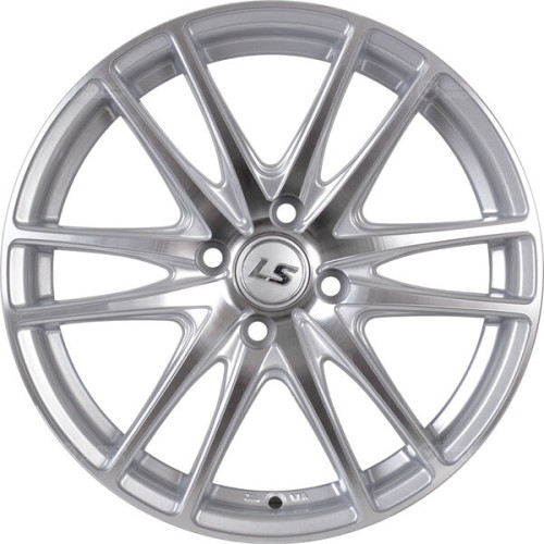 Колесный диск LS LS 362 6xR16 4x100 ET50 DIA60.1 серебристый полированный