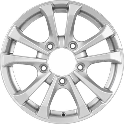 Колесный диск СКАД Тундра 6.5xR16 5x139.7 ET40 DIA98.5 серебристый