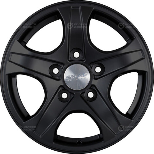 Колесный диск СКАД Калипсо 6.5xR16 5x139.7 ET43 DIA98.5 черный матовый