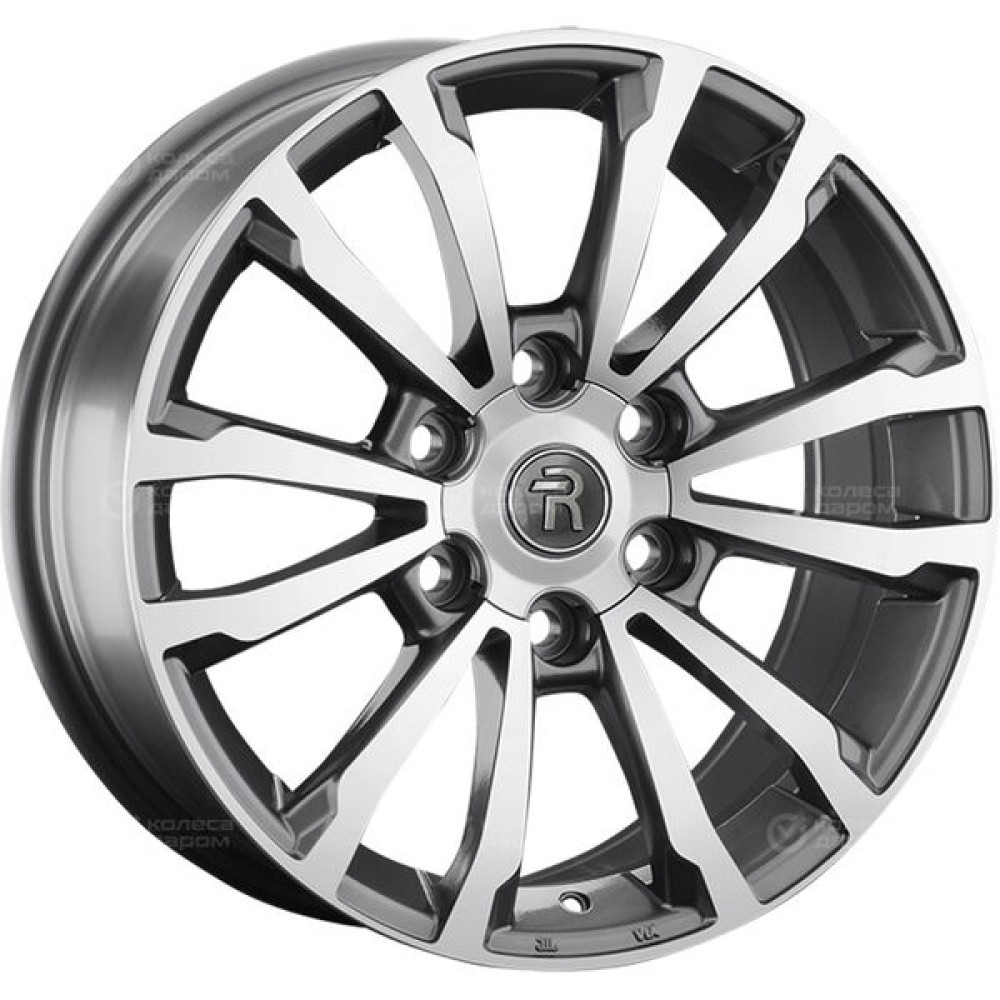 Колесный диск Replay TY263 7.5xR19 6x139.7 ET25 DIA106.1 насыщенный темно-серый полностью полированный