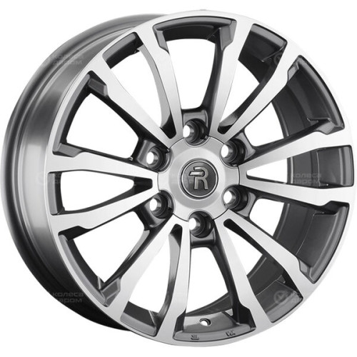 Колесный диск Replay TY263 7.5xR19 6x139.7 ET25 DIA106.1 насыщенный темно-серый полностью полированный