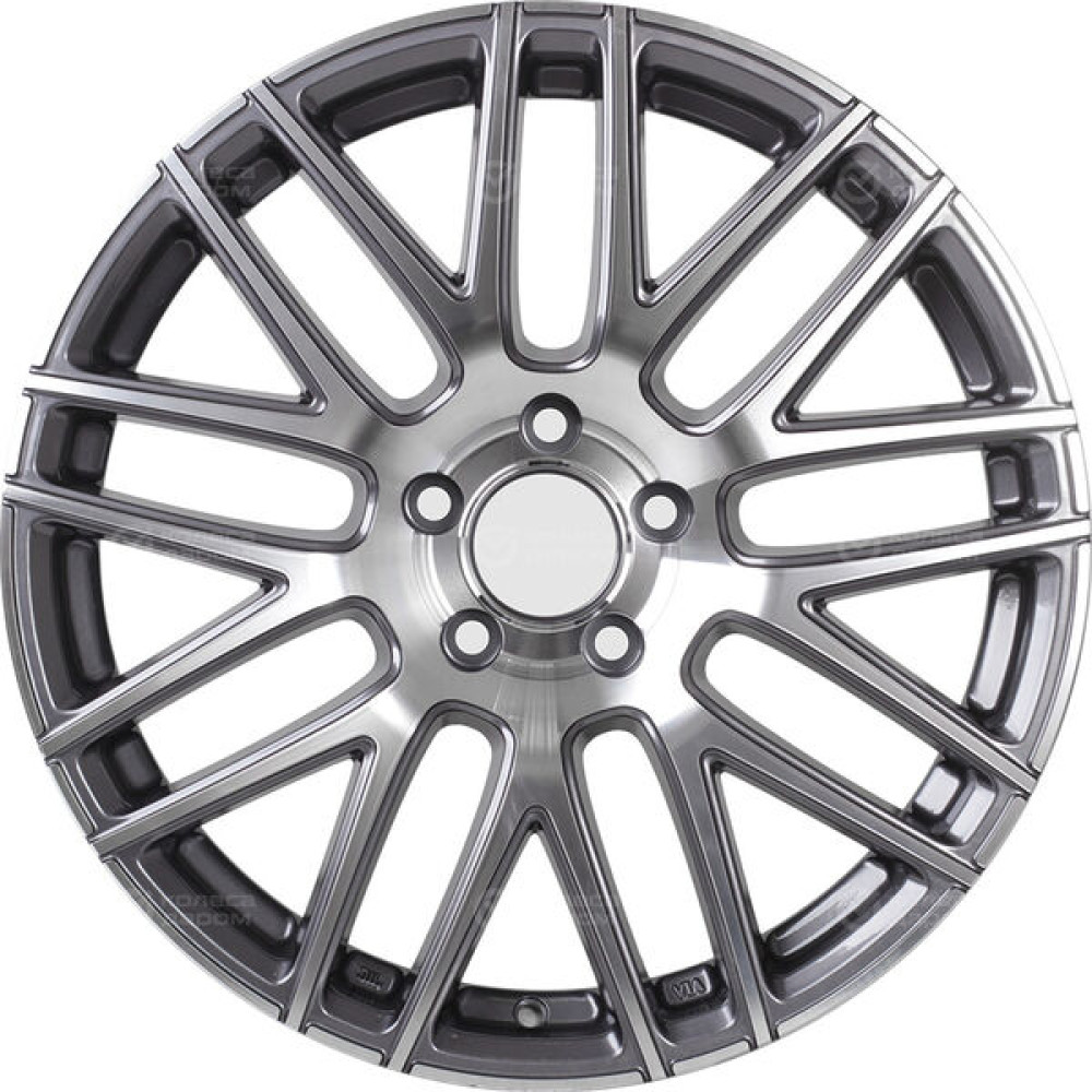 Колесный диск Replay B208 8xR18 5x112 ET30 DIA66.6 насыщенный темно-серый полностью полированный