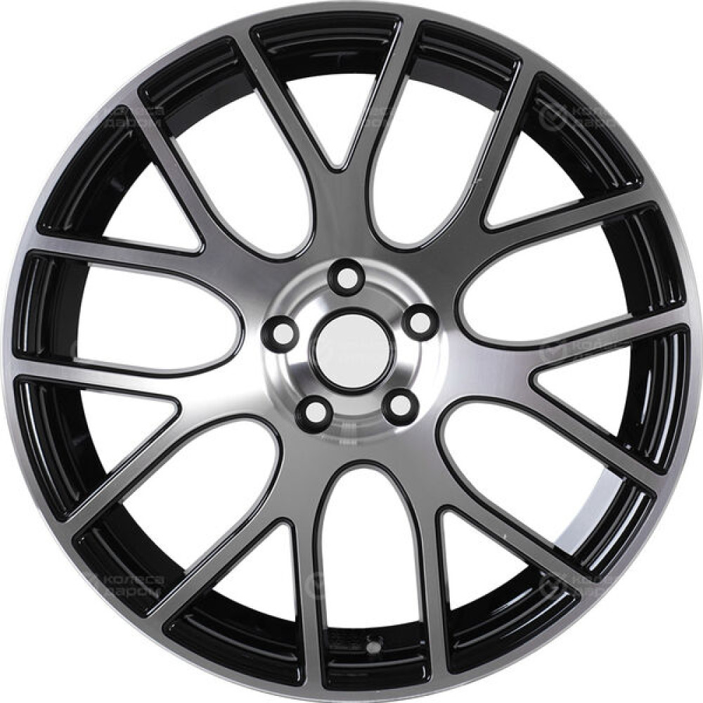 Колесный диск Replay A138 8.5xR19 5x112 ET28 DIA66.6 черный полностью полированный