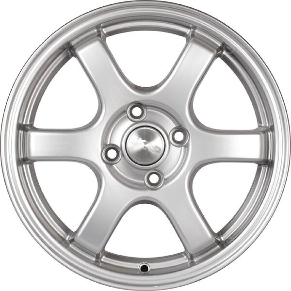 Колесный диск СКАД Киото 6xR15 5x100 ET38 DIA57.1 серебристый