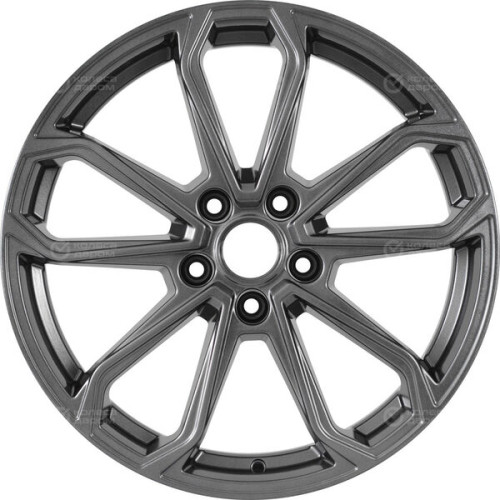 Колесный диск KHOMEN KHW1816 (Chery Tiggo 7 (Pro/Pro Max)) 7xR18 5x108 ET33 DIA60.1 насыщенный темно-серый