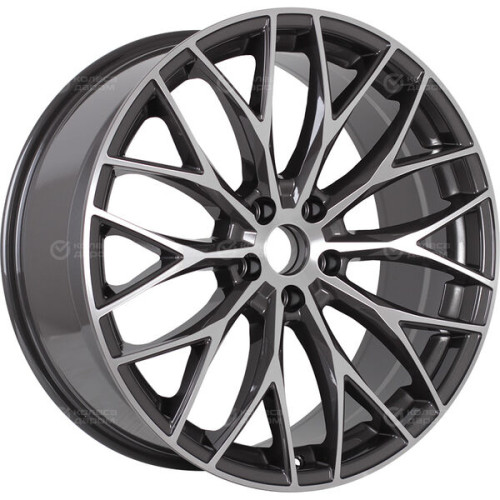 Колесный диск Replay LX180 8xR18 5x114.3 ET30 DIA60.1 насыщенный темно-серый полностью полированный