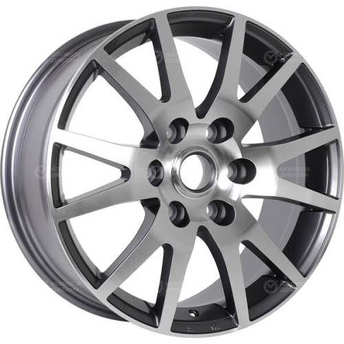 Колесный диск Replay MI38 7.5xR18 6x139.7 ET38 DIA67.1 насыщенный темно-серый полностью полированный
