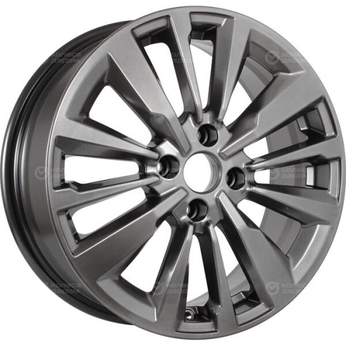 Колесный диск КиК Эрман 6.5xR16 4x100 ET41 DIA60.1 темно-серебристый