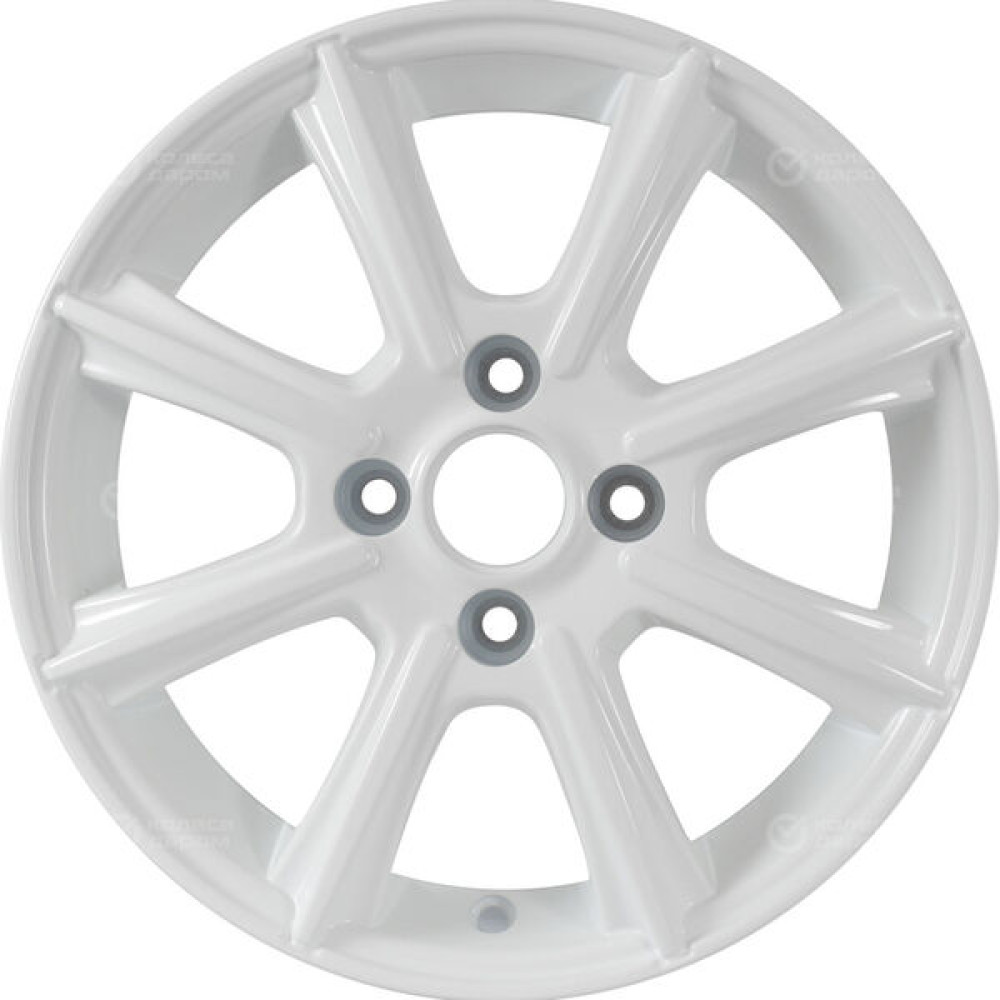 Колесный диск СКАД Монако 5.5xR14 4x100 ET43 DIA67.1 белый