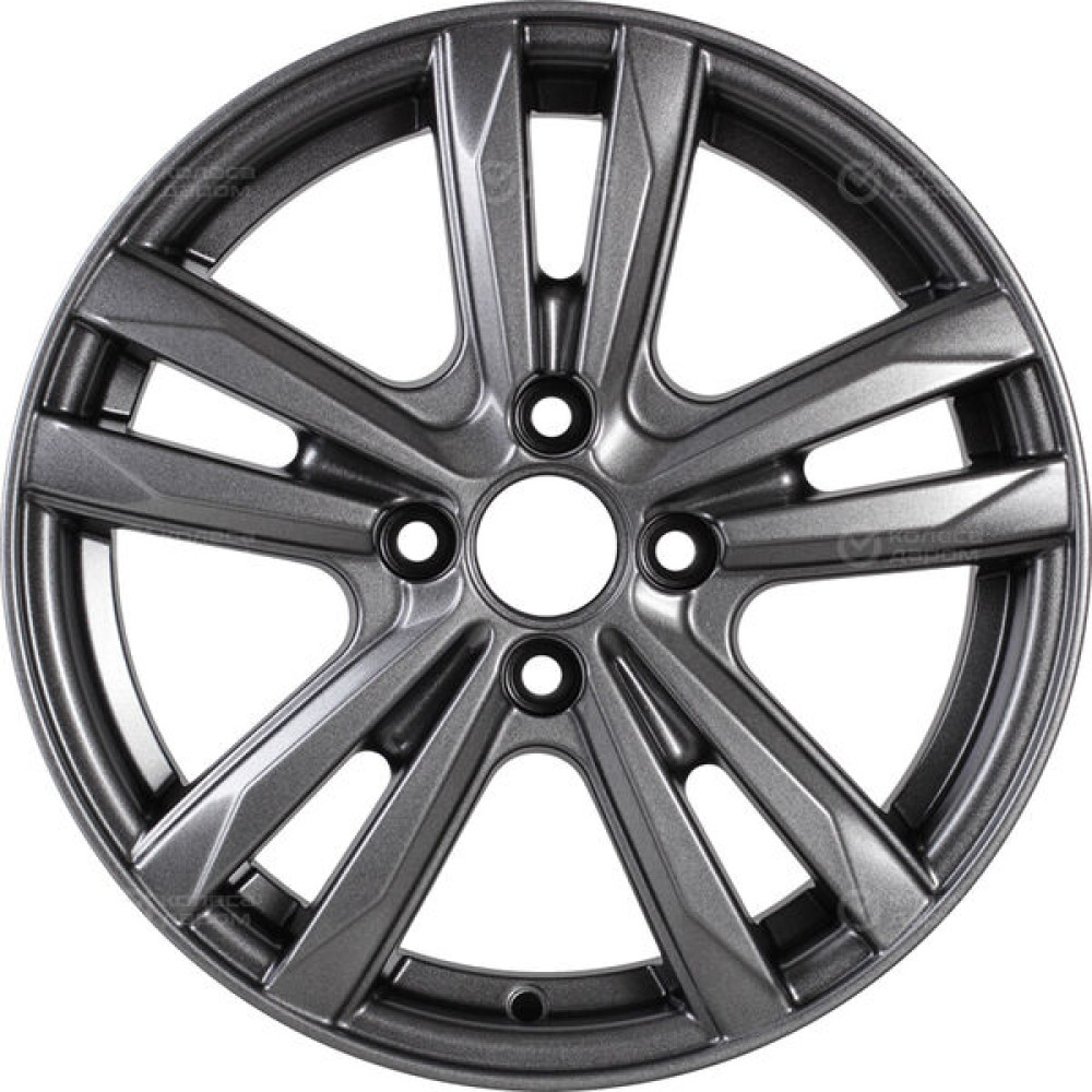 Колесный диск iFree Маскот 6xR15 4x100 ET35 DIA67.1 насыщенный тёмно-серебристый