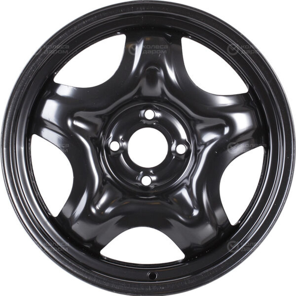 Колесный диск ТЗСК Hyundai Solaris/KIA Rio 6.5xR16 4x100 ET50 DIA54.1 (уценка) черный